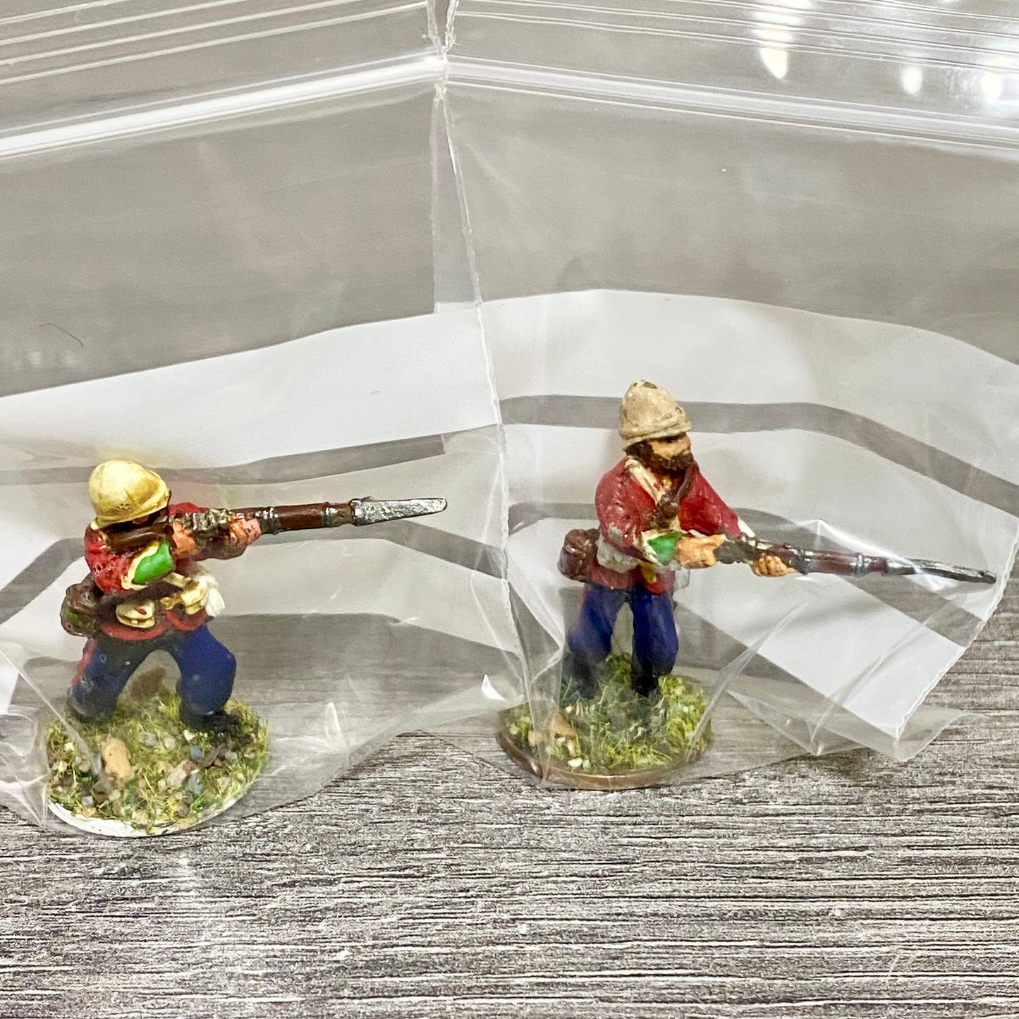 2x 28mm 24th Regiment Of Foot Zulu War 1879 Painted Metal Perry Miniatures #6