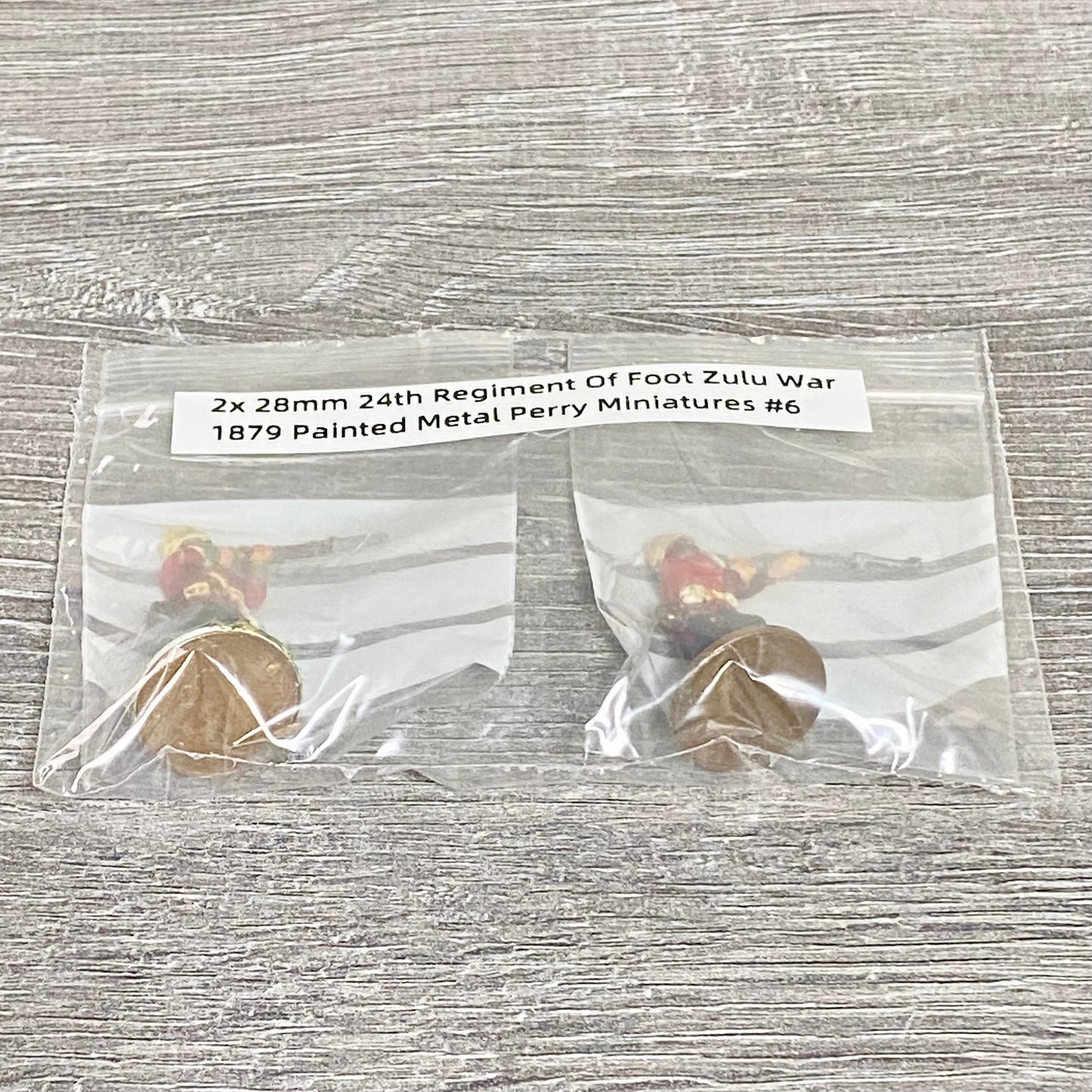 2x 28mm 24th Regiment Of Foot Zulu War 1879 Painted Metal Perry Miniatures #6
