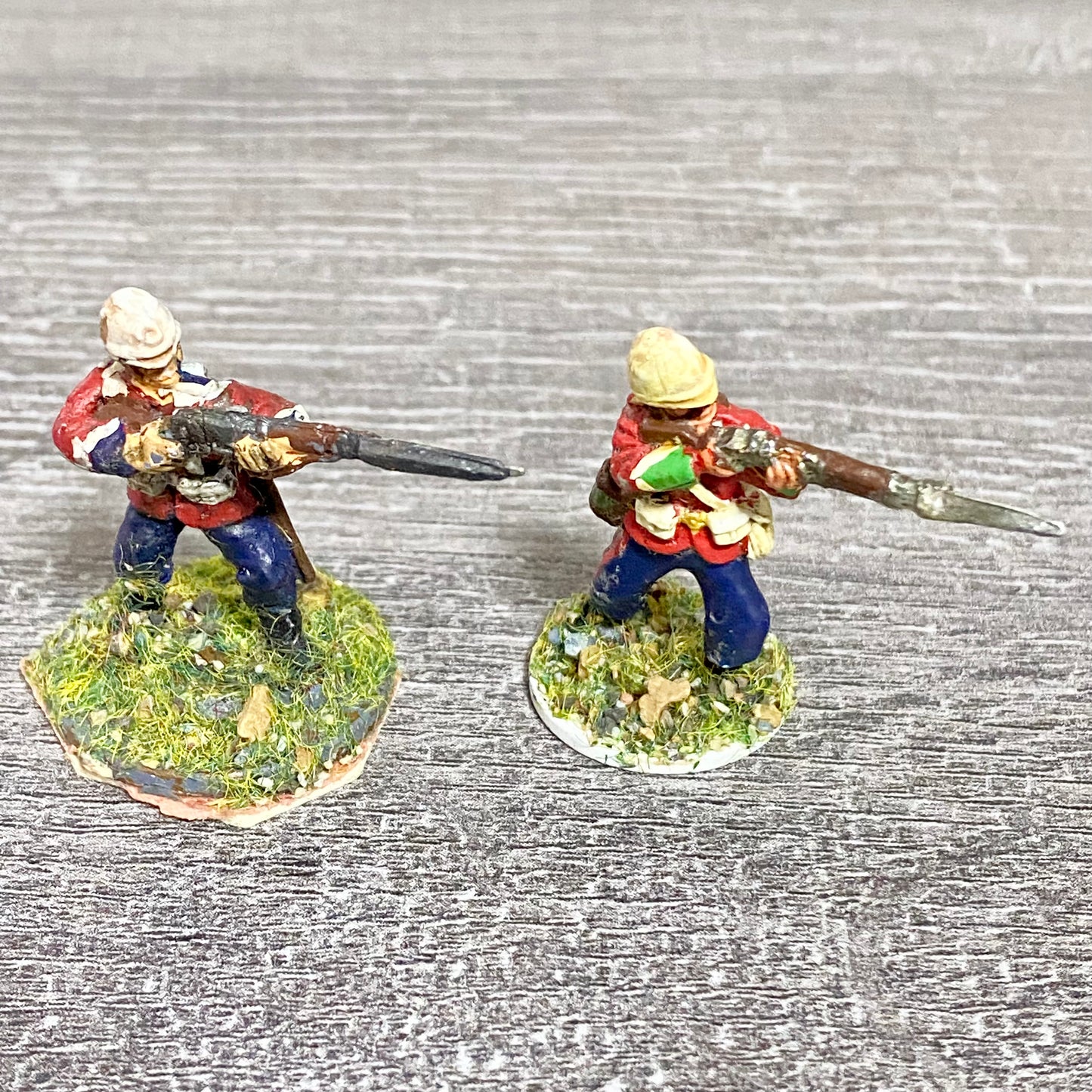2x 28mm 24th Regiment Of Foot Zulu War 1879 Painted Metal Perry Miniatures #7