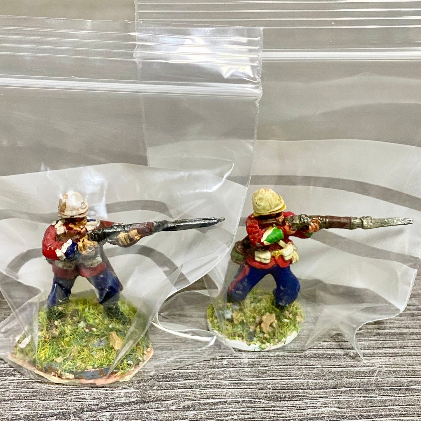 2x 28mm 24th Regiment Of Foot Zulu War 1879 Painted Metal Perry Miniatures #7