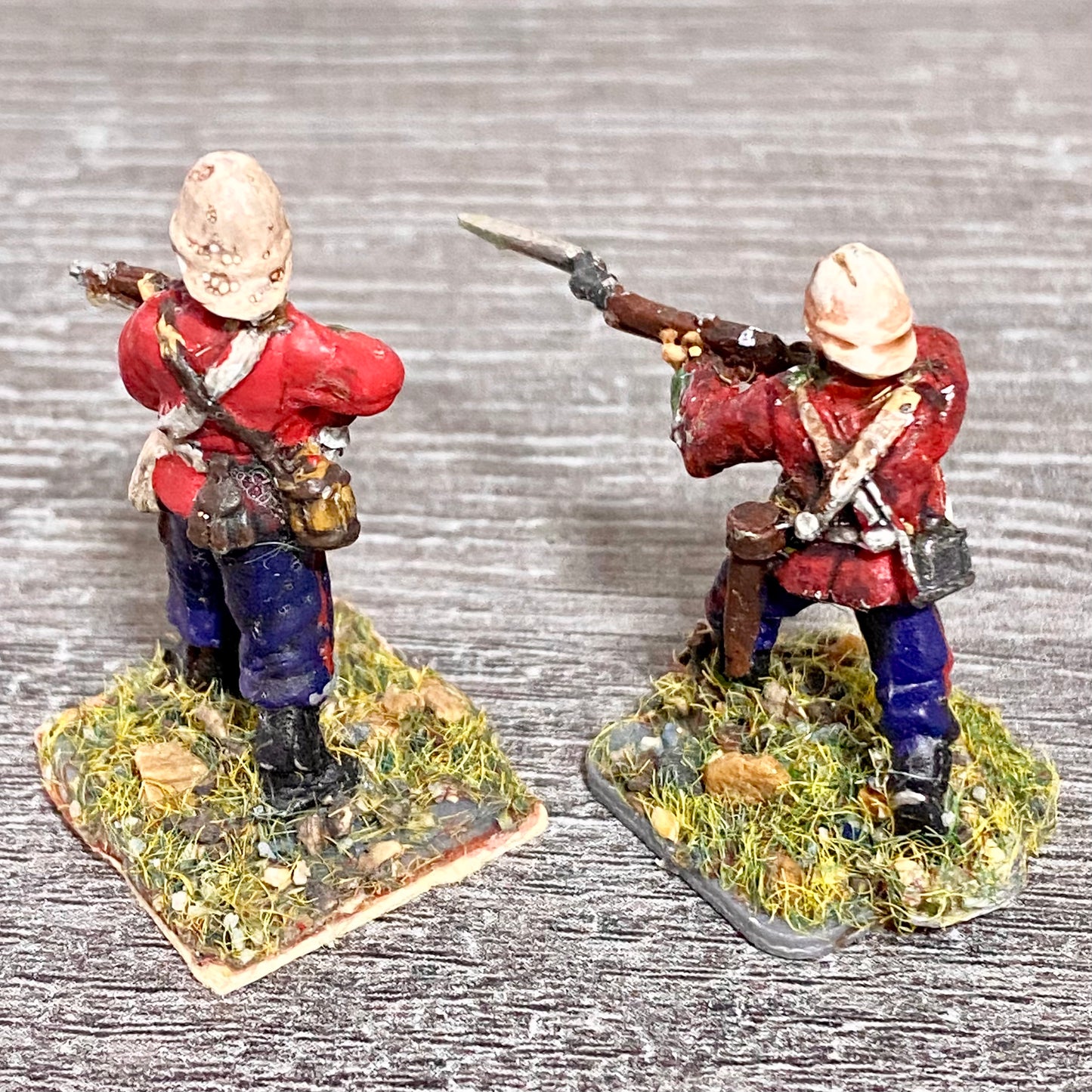 2x 28mm 24th Regiment Of Foot Zulu War 1879 Painted Metal Perry Miniatures #8