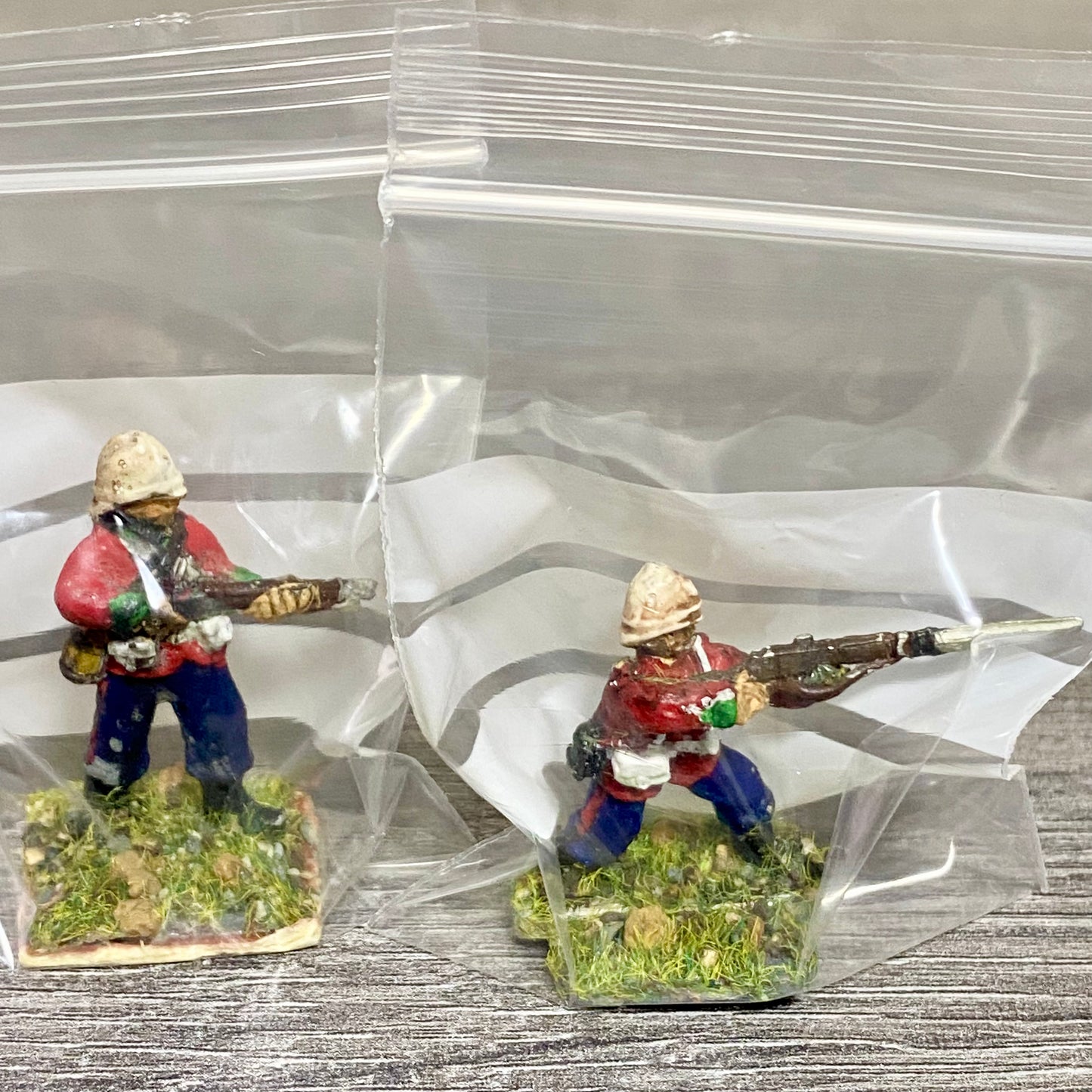 2x 28mm 24th Regiment Of Foot Zulu War 1879 Painted Metal Perry Miniatures #8