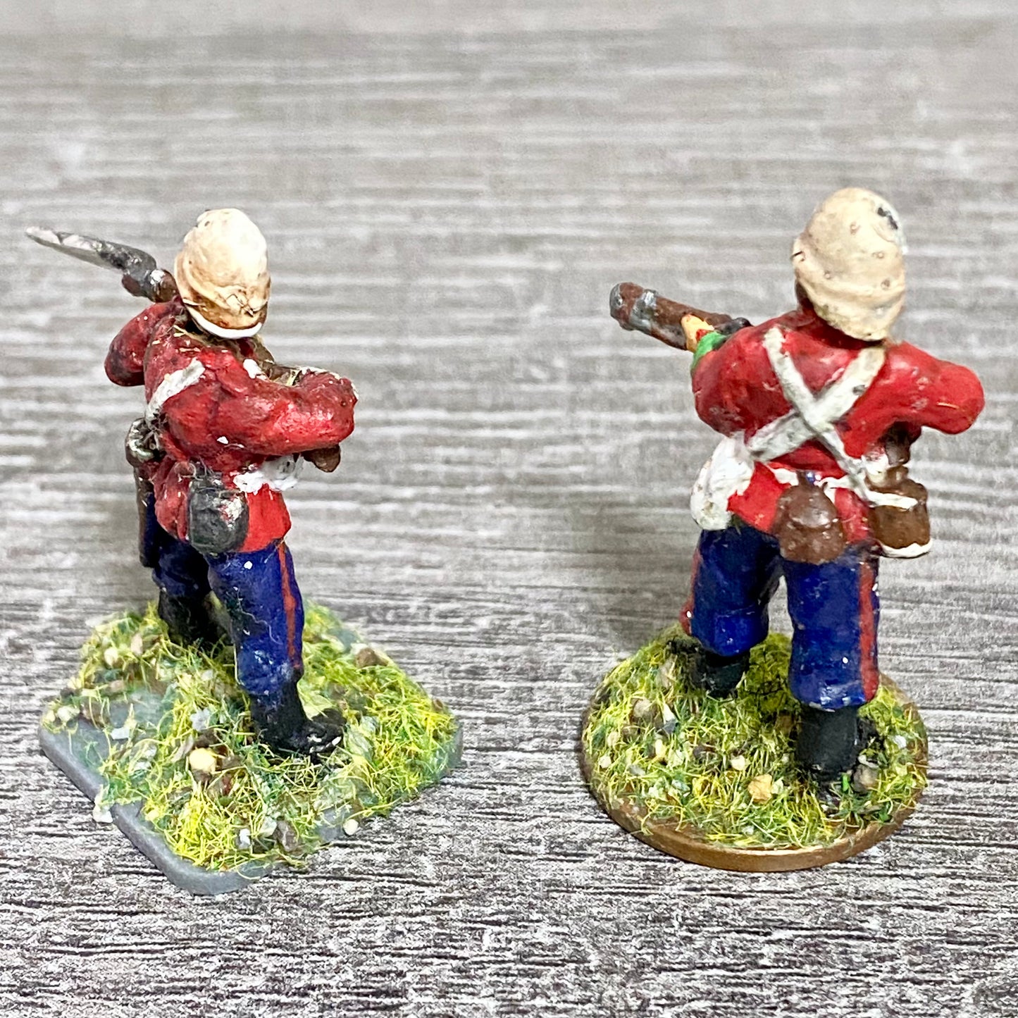 2x 28mm 24th Regiment Of Foot Zulu War 1879 Painted Metal Perry Miniatures #9