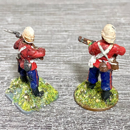 2x 28mm 24th Regiment Of Foot Zulu War 1879 Painted Metal Perry Miniatures #9
