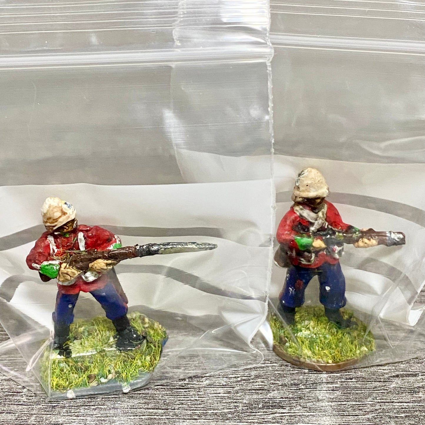 2x 28mm 24th Regiment Of Foot Zulu War 1879 Painted Metal Perry Miniatures #9