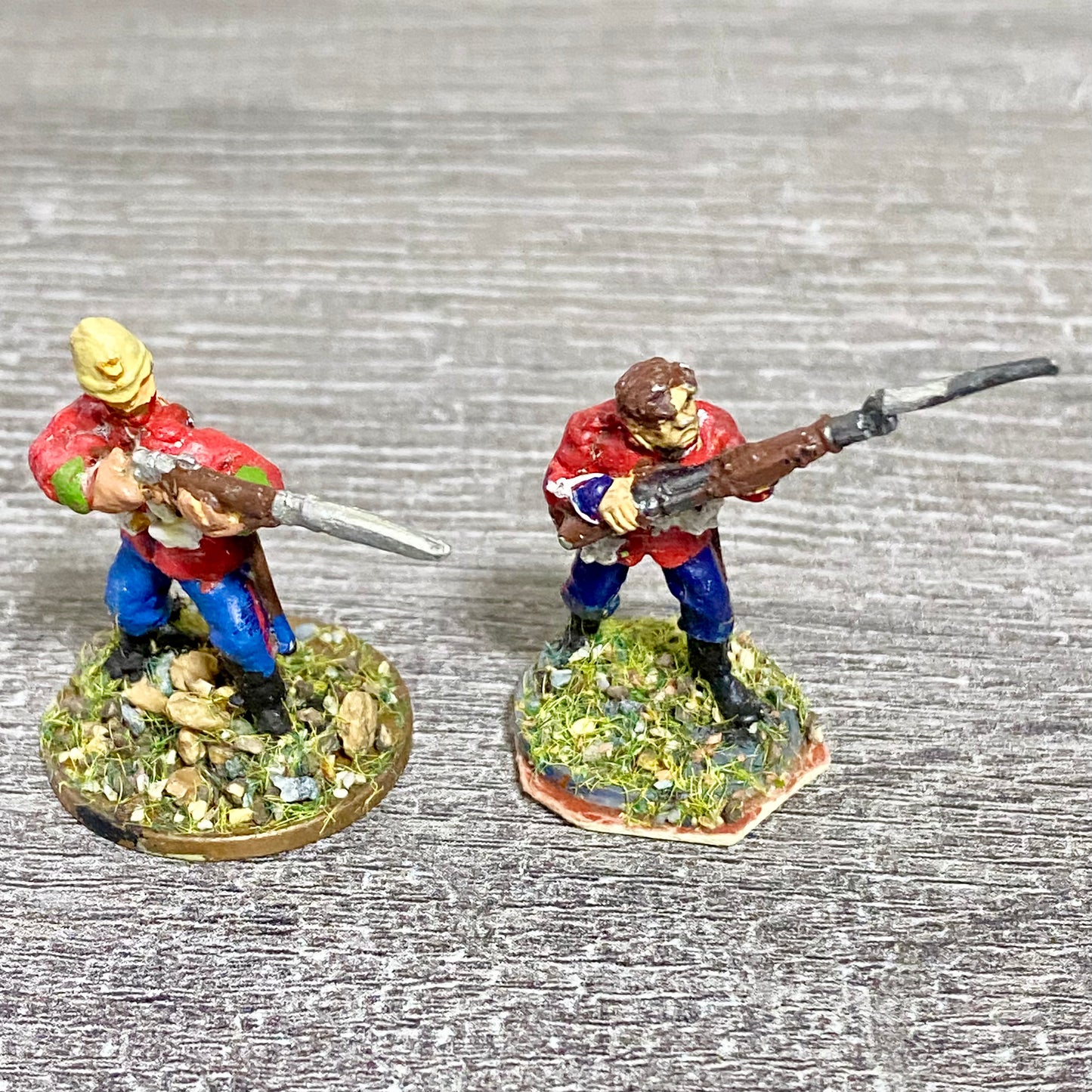 2x 28mm 24th Regiment Of Foot Zulu War 1879 Painted Metal Perry Miniatures #10