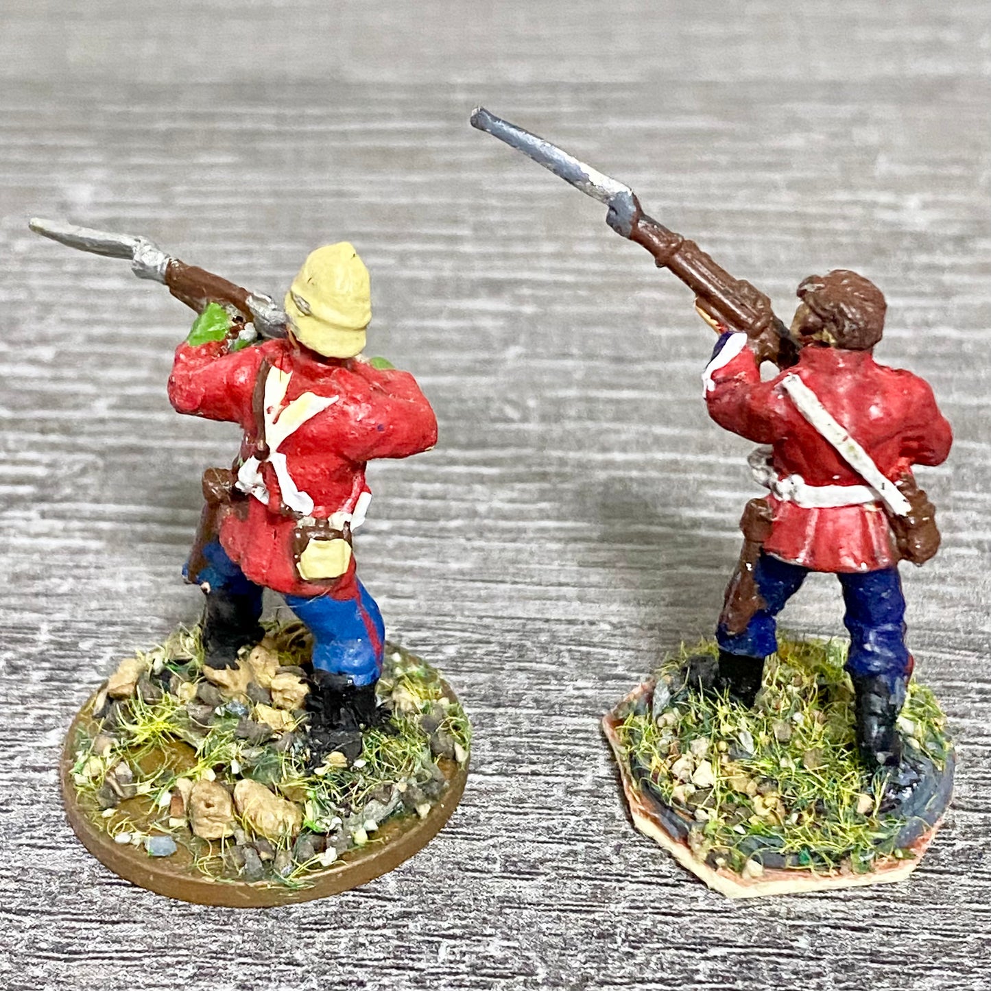 2x 28mm 24th Regiment Of Foot Zulu War 1879 Painted Metal Perry Miniatures #10