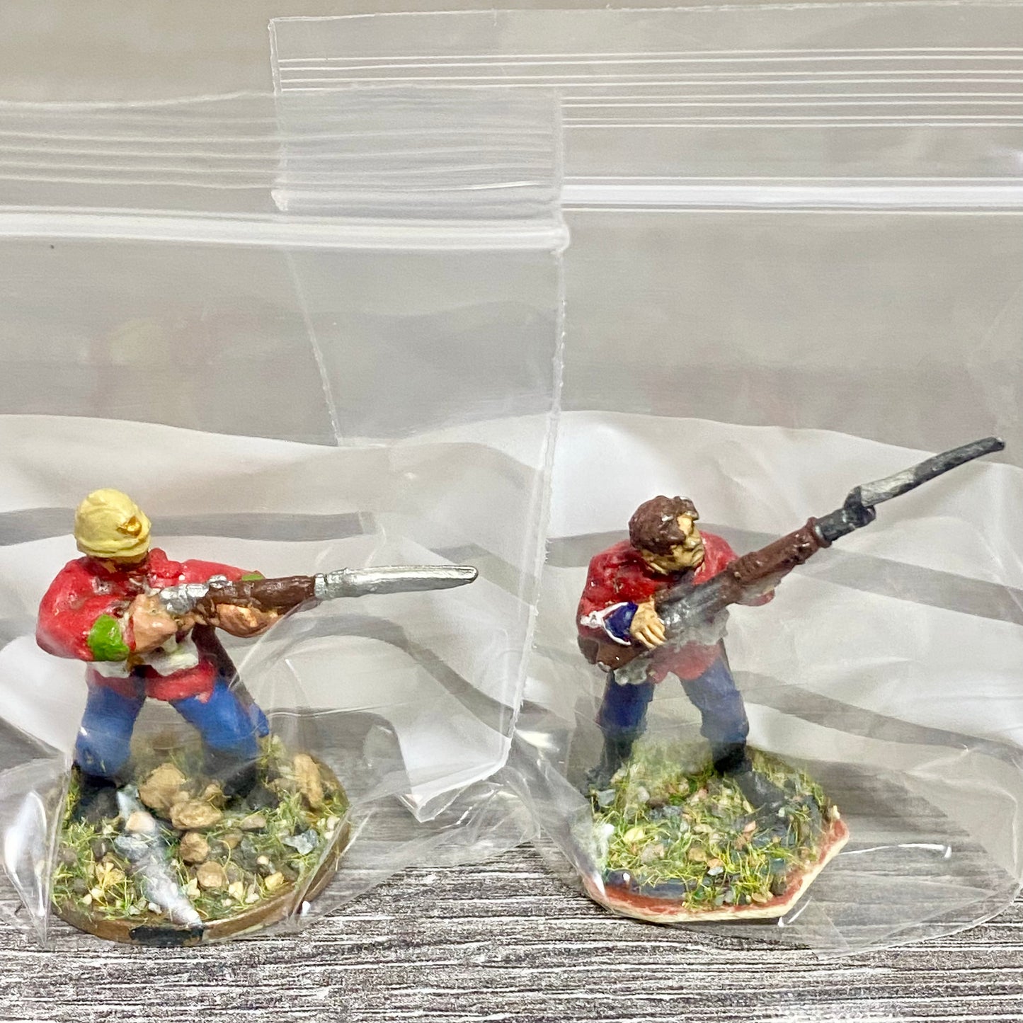 2x 28mm 24th Regiment Of Foot Zulu War 1879 Painted Metal Perry Miniatures #10