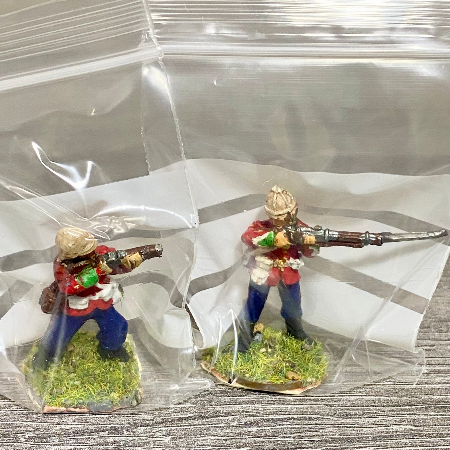 2x 28mm 24th Regiment Of Foot Zulu War 1879 Painted Metal Perry Miniatures #11