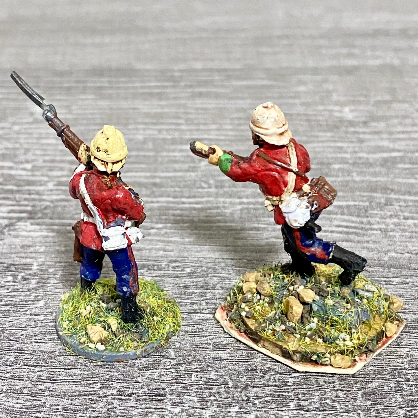2x 28mm 24th Regiment Of Foot Zulu War 1879 Painted Metal Perry Miniatures #12