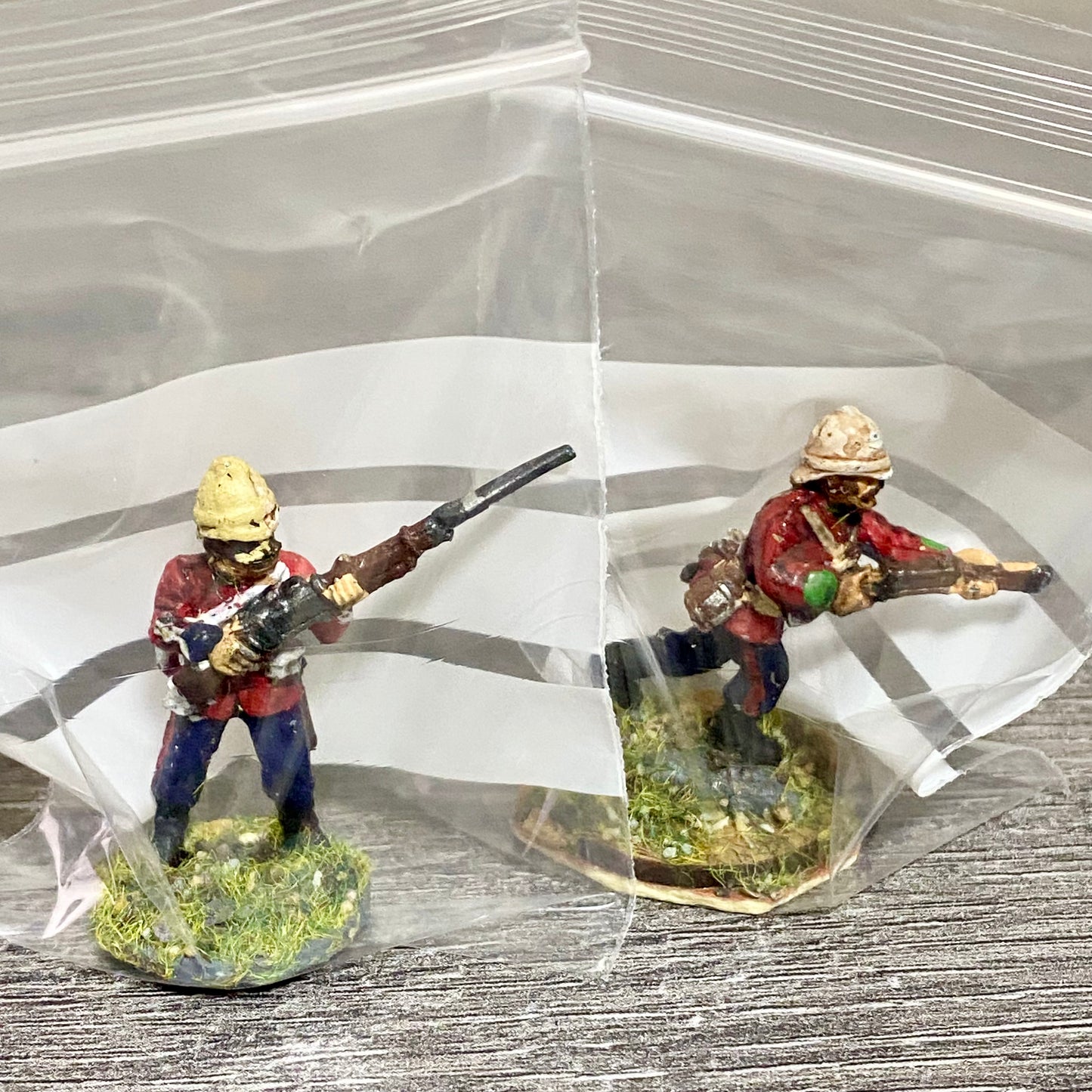 2x 28mm 24th Regiment Of Foot Zulu War 1879 Painted Metal Perry Miniatures #12