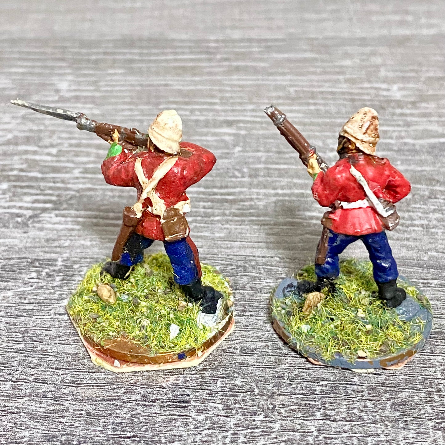 2x 28mm 24th Regiment Of Foot Zulu War 1879 Painted Metal Perry Miniatures #13