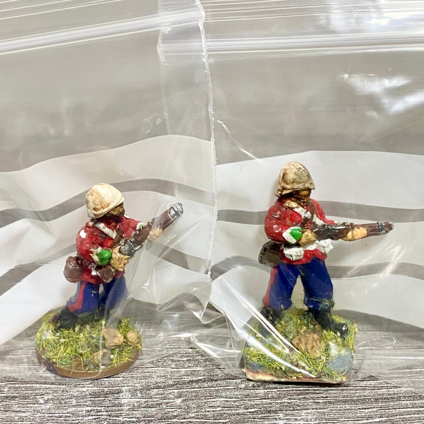 2x 28mm 24th Regiment Of Foot Zulu War 1879 Painted Metal Perry Miniatures #14