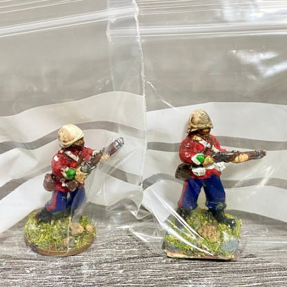 2x 28mm 24th Regiment Of Foot Zulu War 1879 Painted Metal Perry Miniatures #14