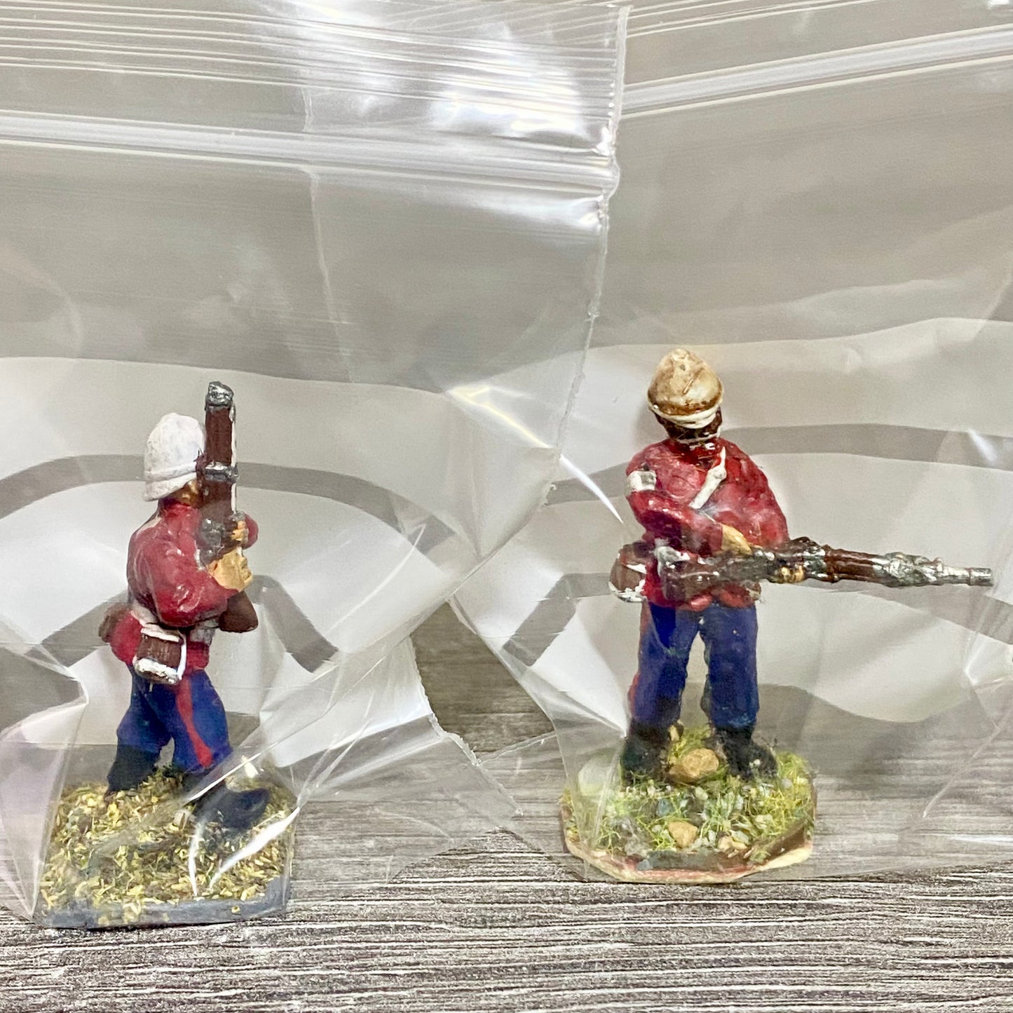 2x 28mm 24th Regiment Of Foot Zulu War 1879 Painted Metal Perry Miniatures #15
