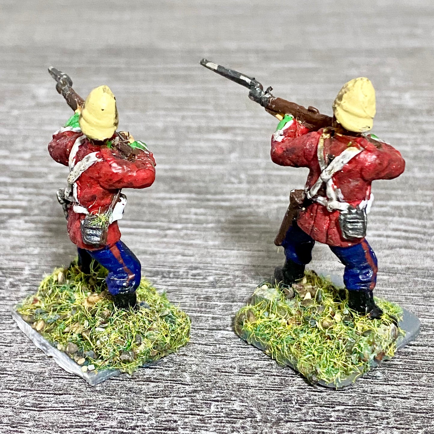 2x 28mm 24th Regiment Of Foot Zulu War 1879 Painted Metal Perry Miniatures #19