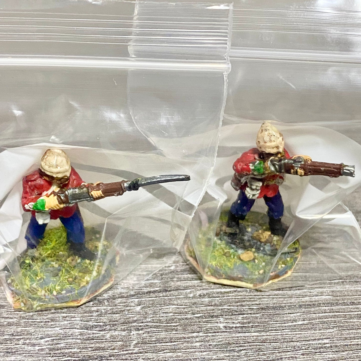 2x 28mm 24th Regiment Of Foot Zulu War 1879 Painted Metal Perry Miniatures #26