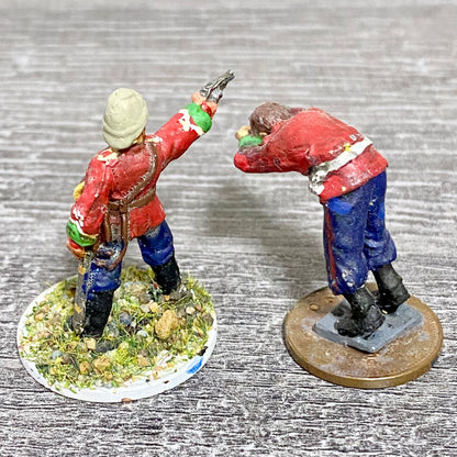 2x 28mm 24th Regiment Of Foot Painted Metal Miniatures Zulu 1879 War Games #2
