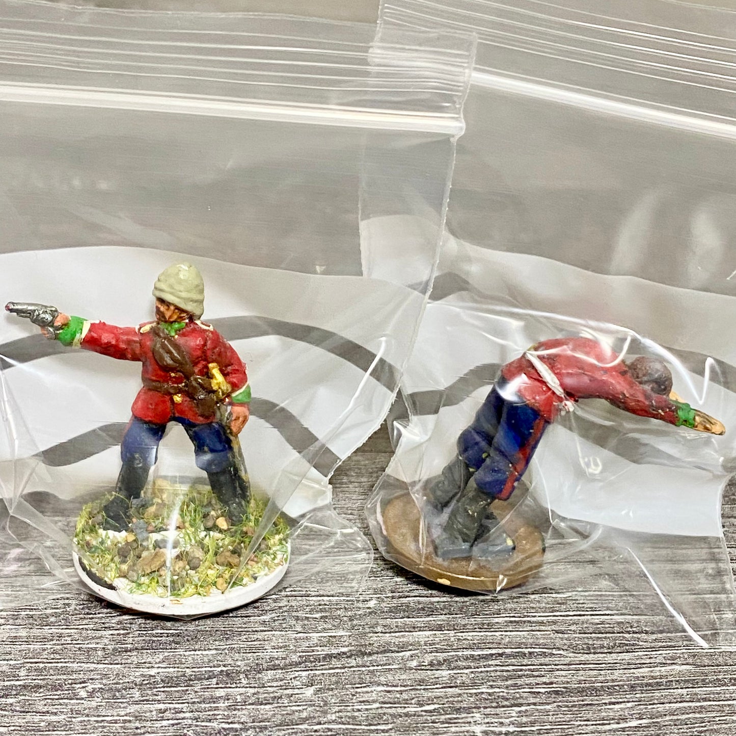 2x 28mm 24th Regiment Of Foot Painted Metal Miniatures Zulu 1879 War Games #2