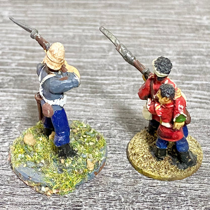 2x 28mm 24th Regiment Of Foot Painted Metal Miniatures Zulu 1879 War Games #3
