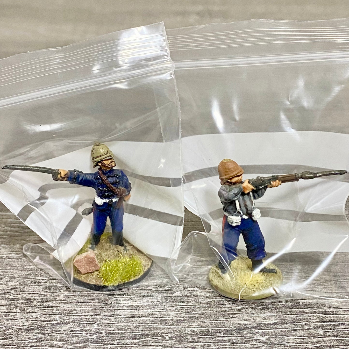 2x 28mm 24th Regiment Of Foot Painted Metal Miniatures Zulu 1879 War Games #4