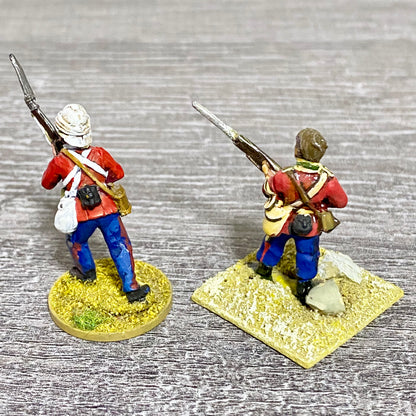 2x 28mm 24th Regiment Of Foot Painted Metal Miniatures Zulu 1879 War Games #6