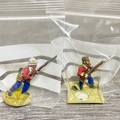 2x 28mm 24th Regiment Of Foot Painted Metal Miniatures Zulu 1879 War Games #6