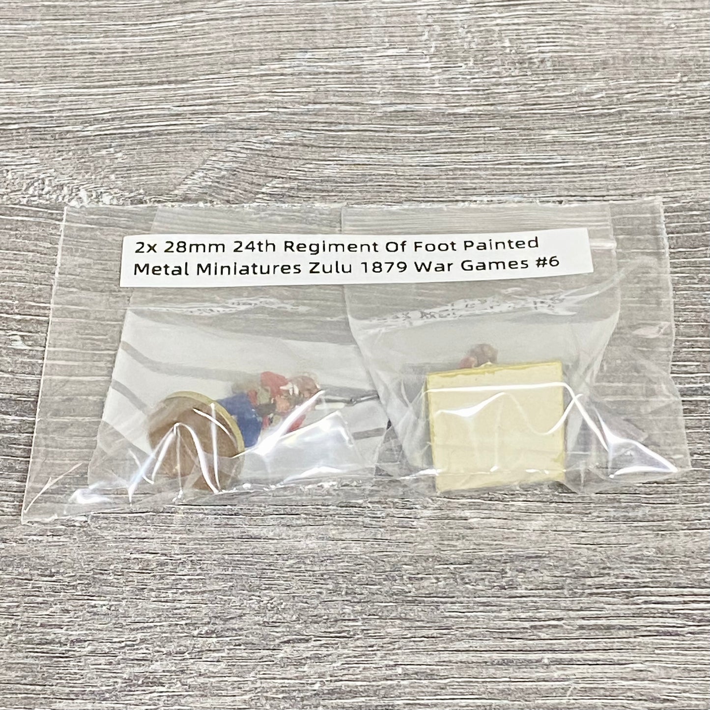 2x 28mm 24th Regiment Of Foot Painted Metal Miniatures Zulu 1879 War Games #6