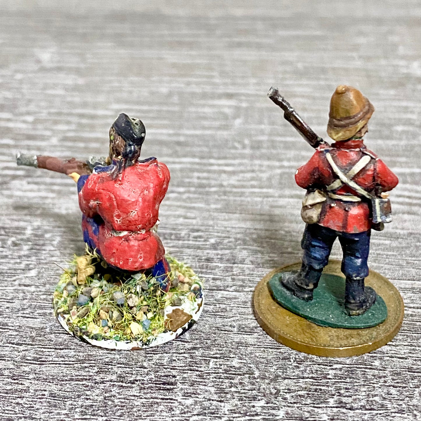 2x 28mm 24th Regiment Of Foot Painted Metal Miniatures Zulu 1879 War Games #8