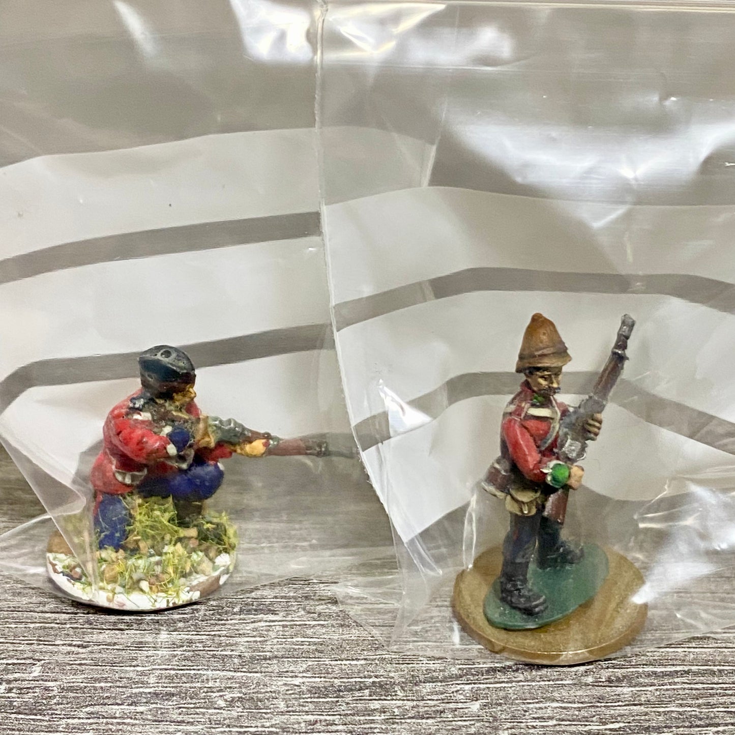 2x 28mm 24th Regiment Of Foot Painted Metal Miniatures Zulu 1879 War Games #8
