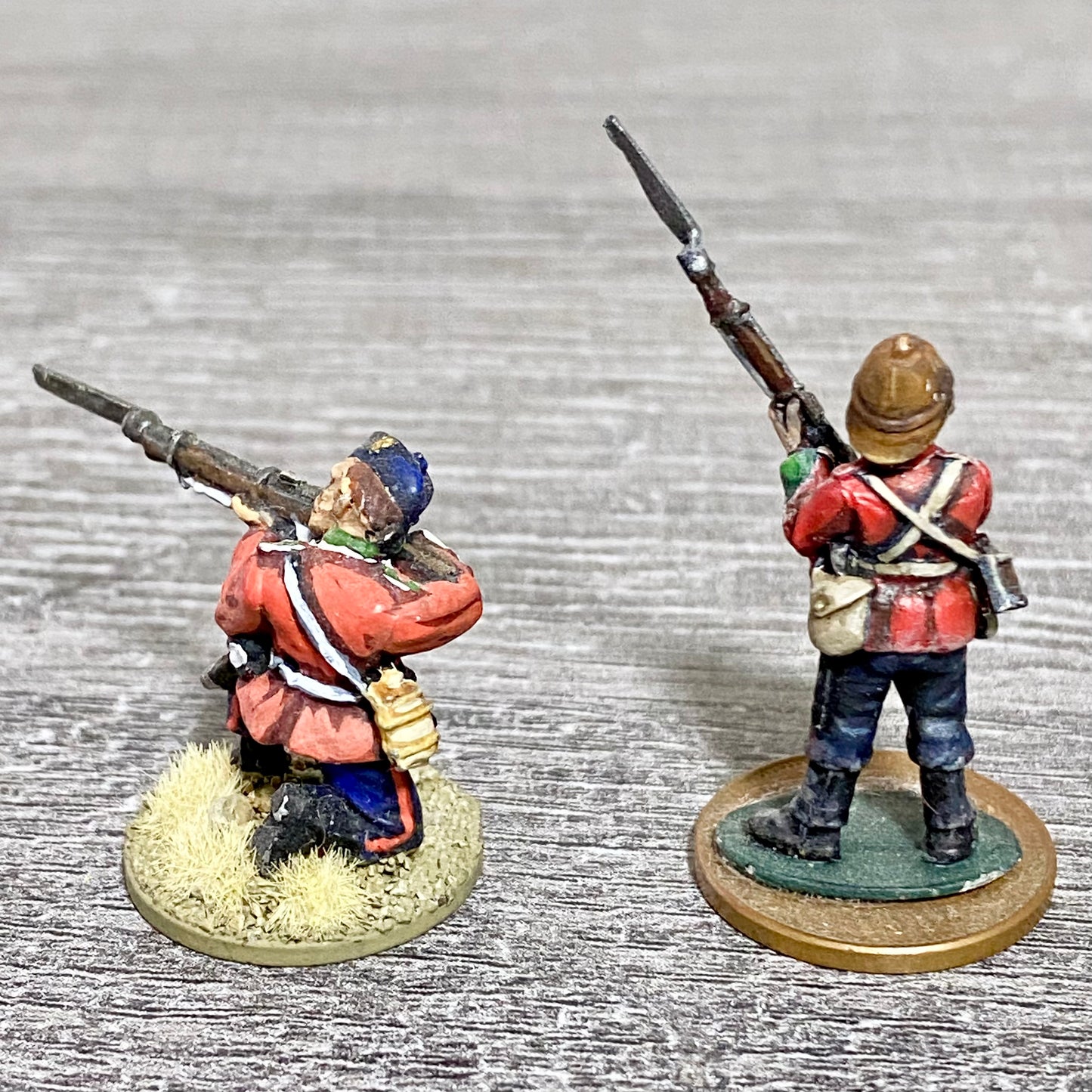 2x 28mm 24th Regiment Of Foot Painted Metal Miniatures Zulu 1879 War Games #9