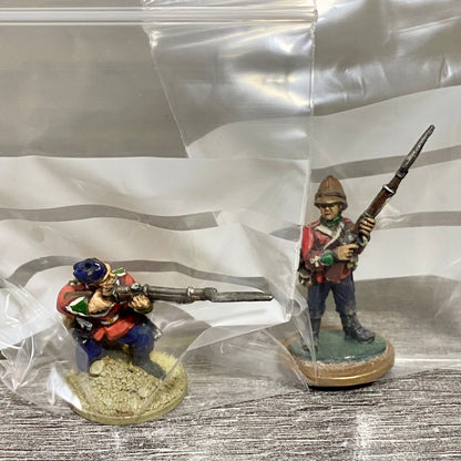 2x 28mm 24th Regiment Of Foot Painted Metal Miniatures Zulu 1879 War Games #9