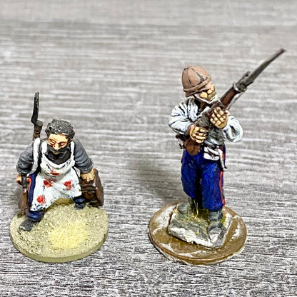 2x 28mm 24th Regiment Of Foot Painted Metal Miniatures Zulu 1879 War Games #10