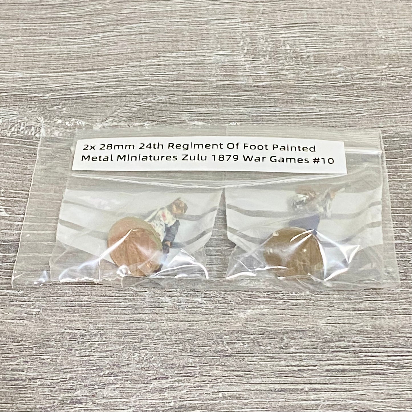 2x 28mm 24th Regiment Of Foot Painted Metal Miniatures Zulu 1879 War Games #10