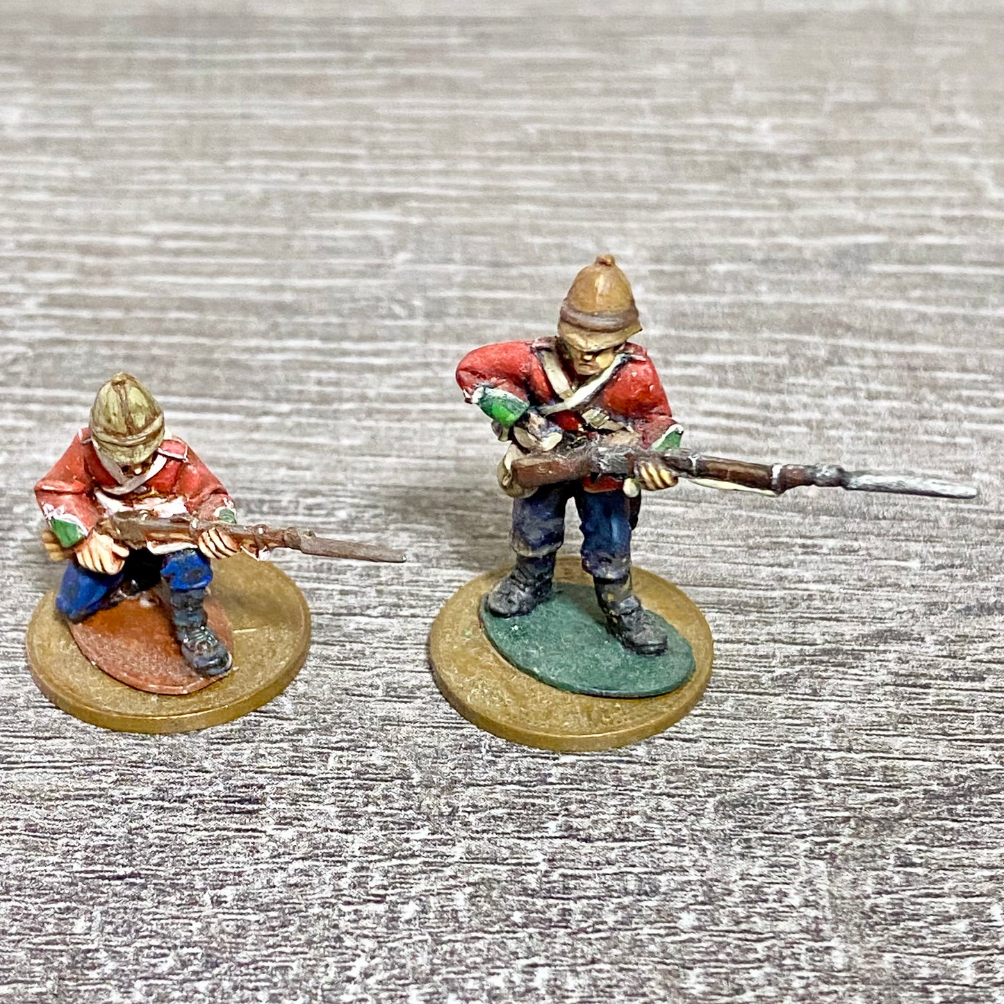 2x 28mm 24th Regiment Of Foot Painted Metal Miniatures Zulu 1879 War Games #11