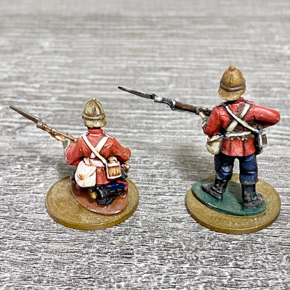 2x 28mm 24th Regiment Of Foot Painted Metal Miniatures Zulu 1879 War Games #11