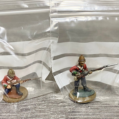 2x 28mm 24th Regiment Of Foot Painted Metal Miniatures Zulu 1879 War Games #11