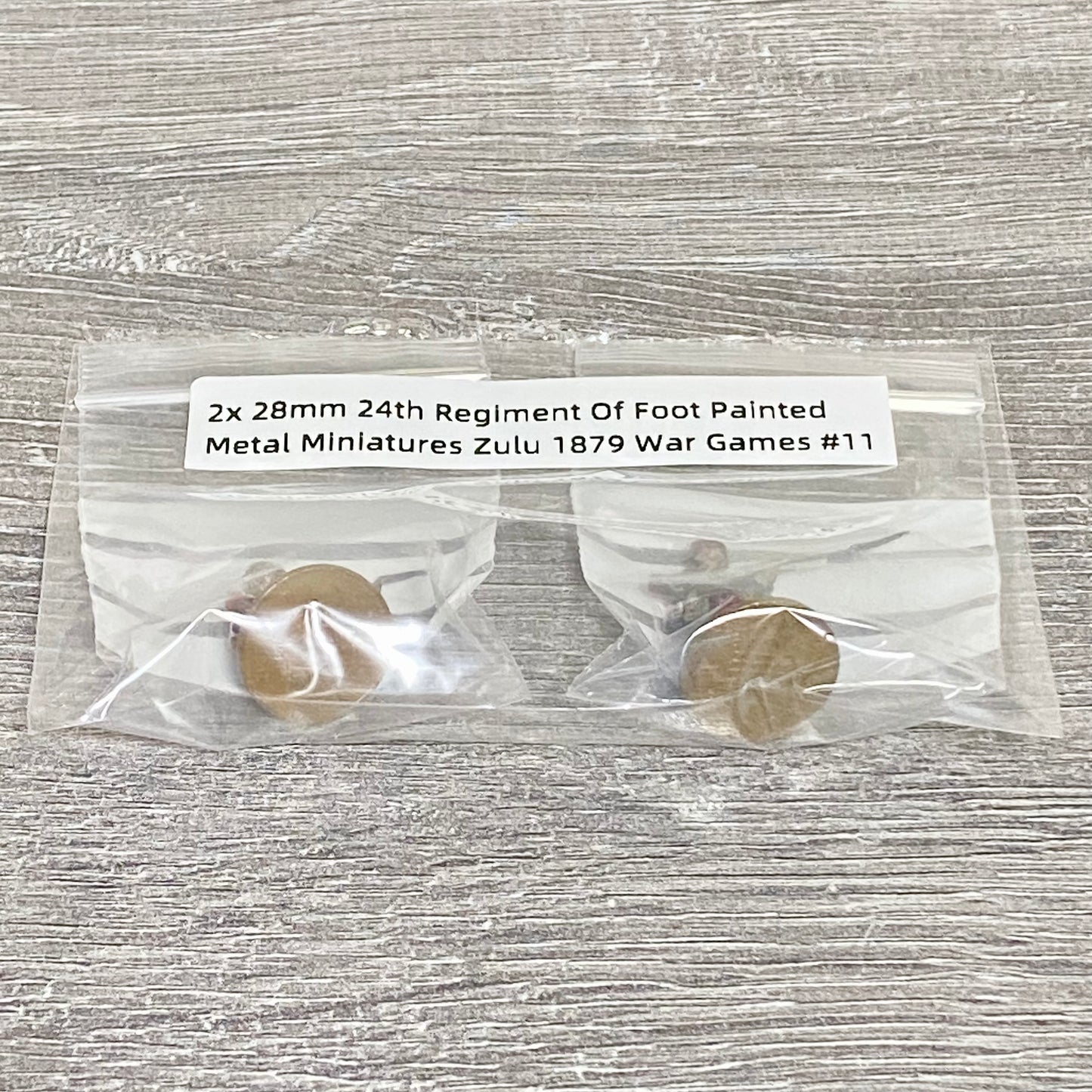 2x 28mm 24th Regiment Of Foot Painted Metal Miniatures Zulu 1879 War Games #11