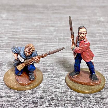2x 28mm 24th Regiment Of Foot Painted Metal Miniatures Zulu 1879 War Games #12