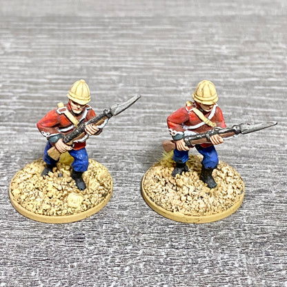 2x 28mm 24th Regiment Of Foot Painted Metal Miniatures Zulu 1879 War Games #16