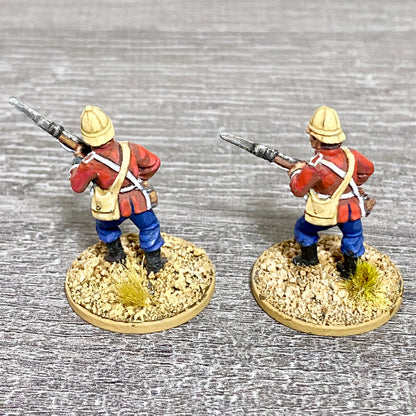 2x 28mm 24th Regiment Of Foot Painted Metal Miniatures Zulu 1879 War Games #16