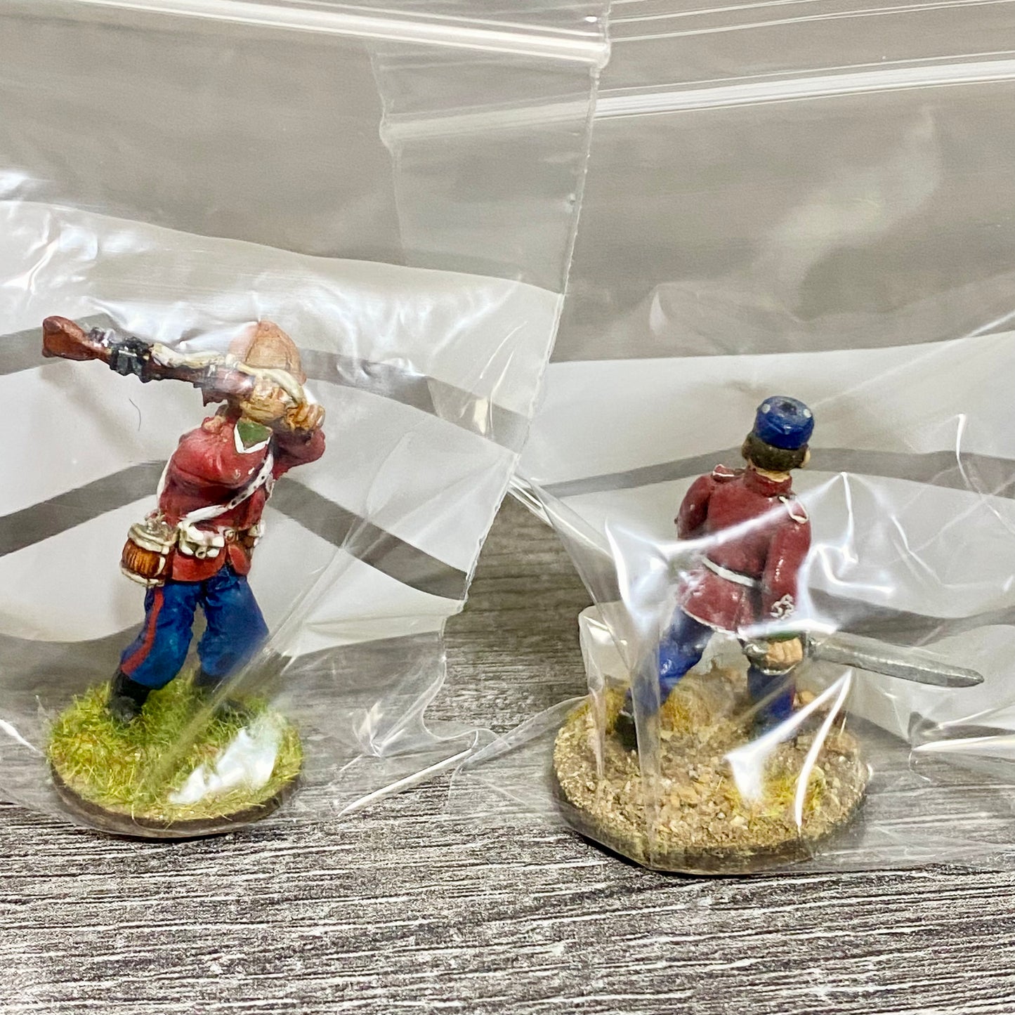2x 28mm 24th Regiment Of Foot Painted Metal Miniatures Zulu 1879 War Games #17