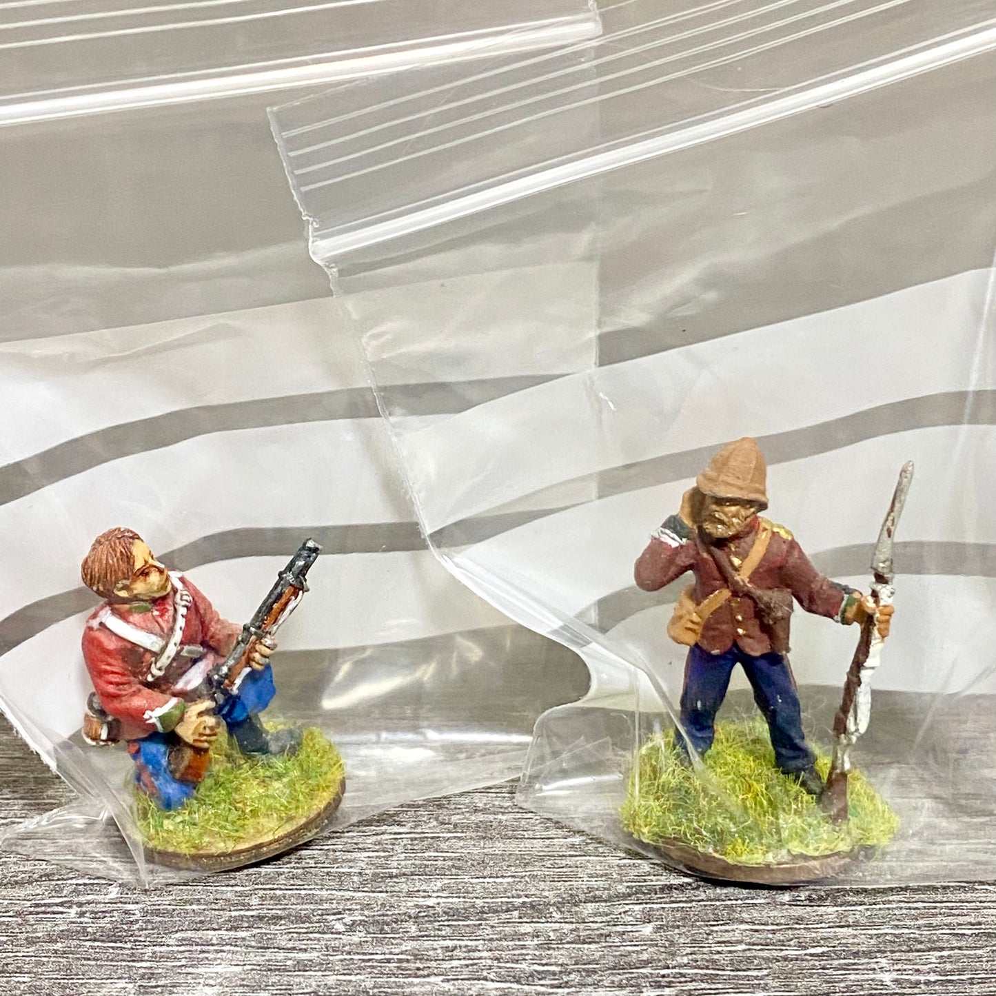 2x 28mm 24th Regiment Of Foot Painted Metal Miniatures Zulu 1879 War Games #18