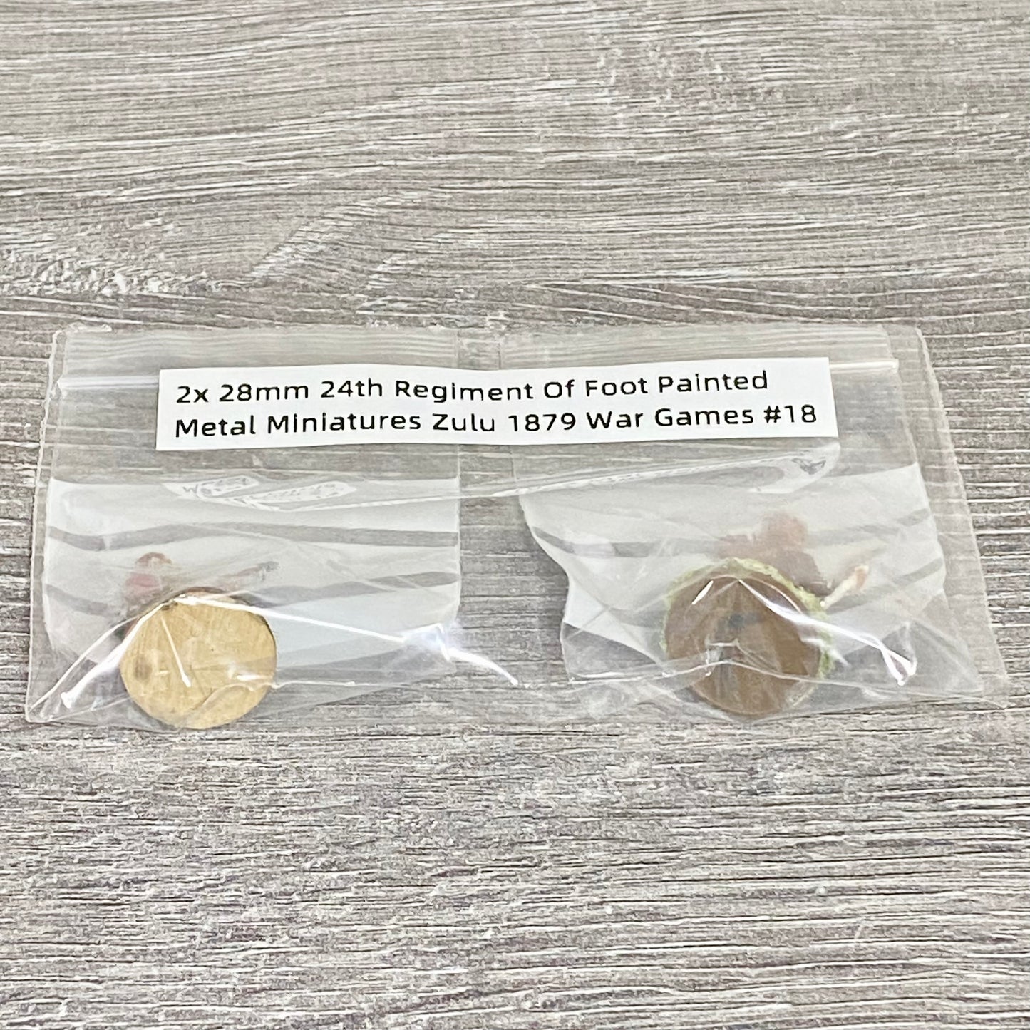 2x 28mm 24th Regiment Of Foot Painted Metal Miniatures Zulu 1879 War Games #18