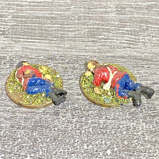 2x 28mm 24th Regiment Of Foot Painted Metal Miniatures Zulu 1879 War Games #21