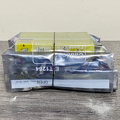 1x E-1281 Black 2x E-1284 Yellow Ink Cartridges Epson Printers Compatible Bundle