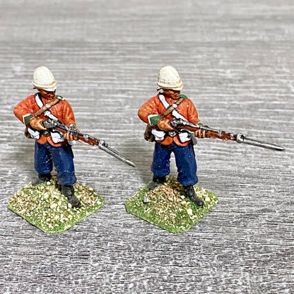 2x 28mm 24th Regiment Of Foot Painted Metal Miniatures Zulu 1879 Wargames #4