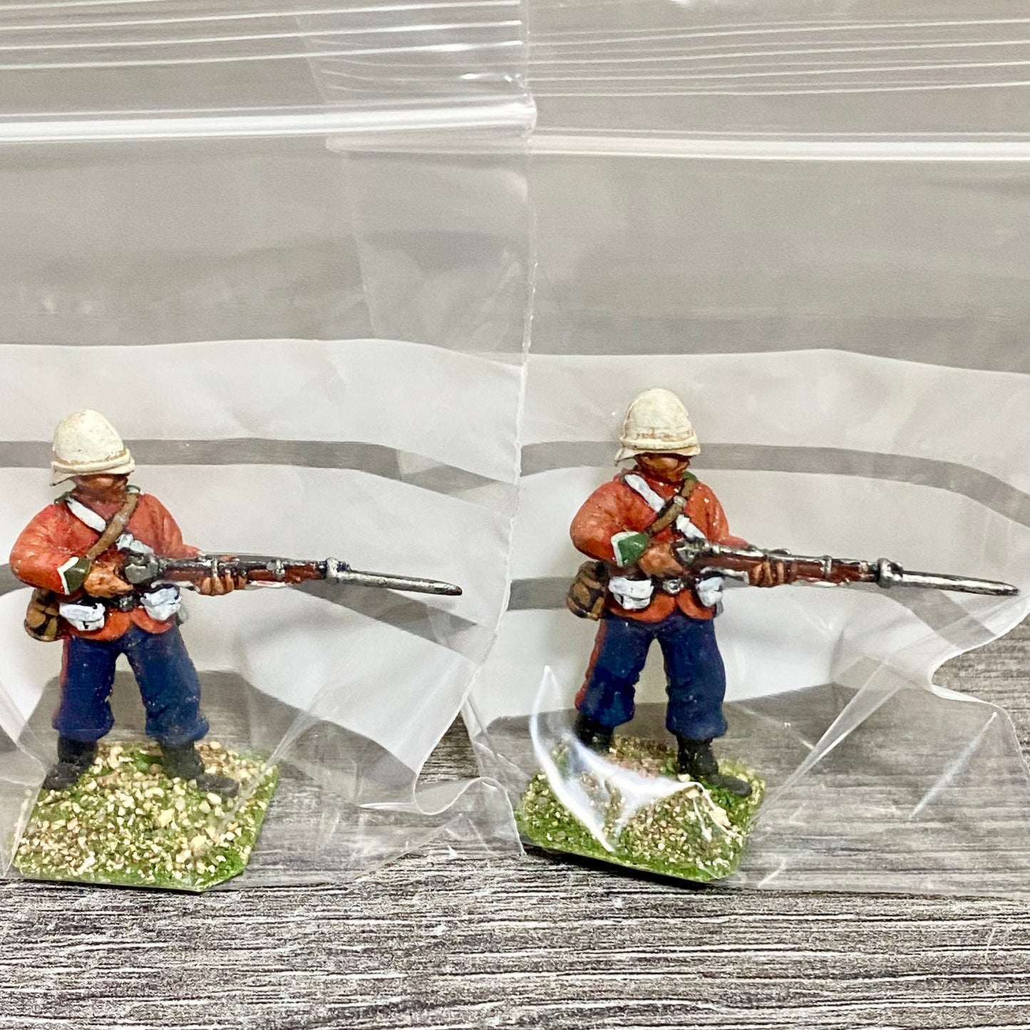 2x 28mm 24th Regiment Of Foot Painted Metal Miniatures Zulu 1879 Wargames #4