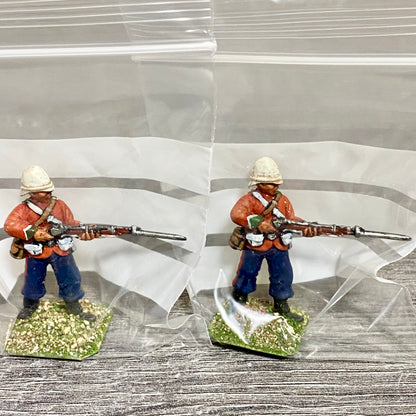 2x 28mm 24th Regiment Of Foot Painted Metal Miniatures Zulu 1879 Wargames #4