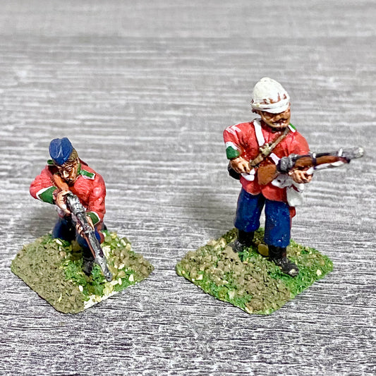 2x 28mm 24th Regiment Of Foot Painted Metal Miniatures Zulu 1879 Wargames #5